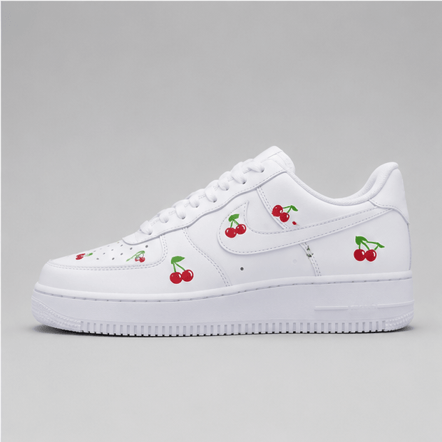 Cherry Bliss | Hand Painted Shoes - Urban palette