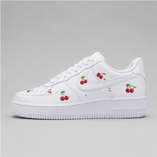 Cherry Bliss | Hand Painted Shoes - Urban palette