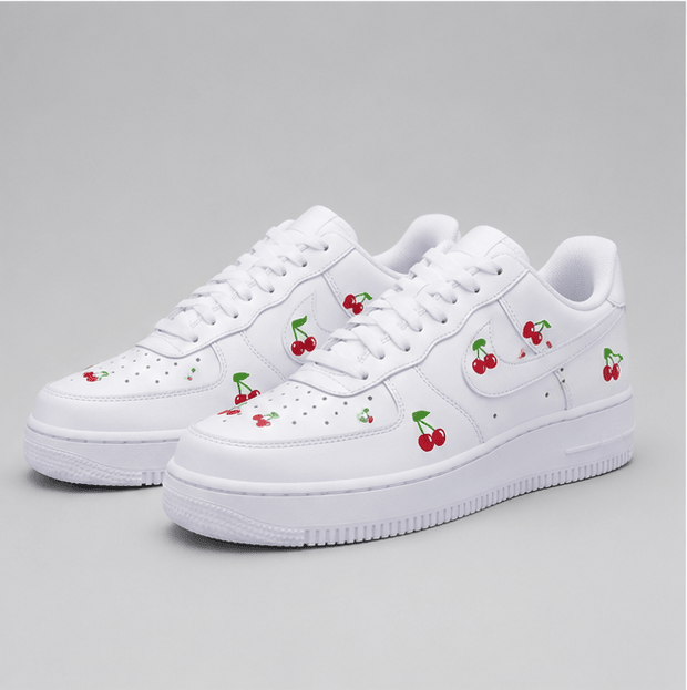 Cherry Bliss | Hand Painted Shoes - Urban palette