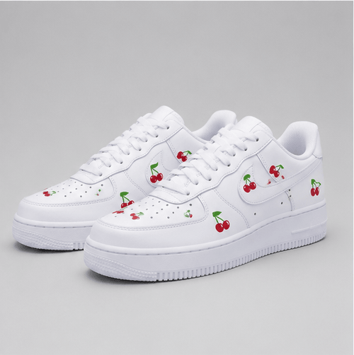 Cherry Bliss | Hand Painted Shoes - Urban palette