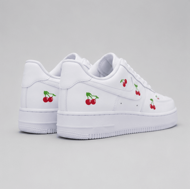 Cherry Bliss | Hand Painted Shoes - Urban palette