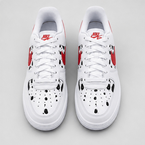 Dalmatian Drift | Hand Painted Shoes - Urban palette