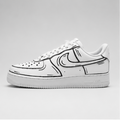 Sketch Flow | Hand-Painted Sneakers