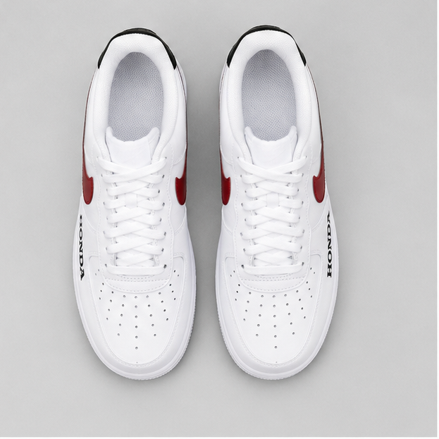 Velocity Red | Hand-Painted Racing Edition Sneakers
